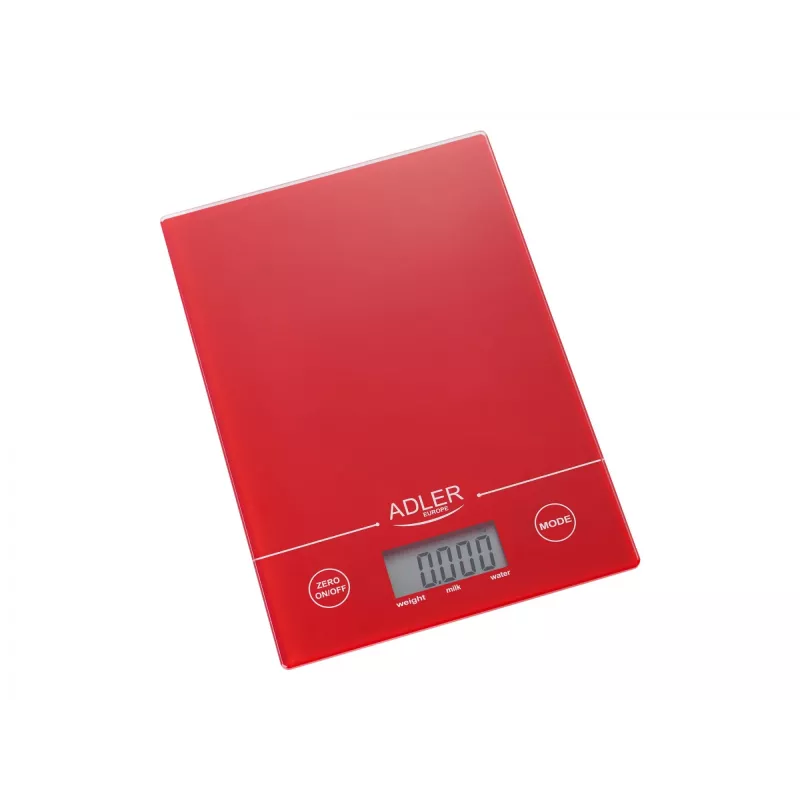 Balança de cozinha eletrónica Adler AD 3138 vermelho