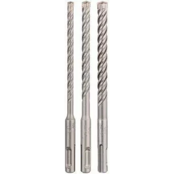 Conjunto de brocas Bosch Betão SDS+ 6/10/8 mm – Brocas para alvenaria Bosch SDS+, tamanhos 6 mm, 10 mm, 8 mm