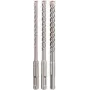 Conjunto de brocas Bosch Betão SDS+ 6/10/8 mm – Brocas para alvenaria Bosch SDS+, tamanhos 6 mm, 10 mm, 8 mm
