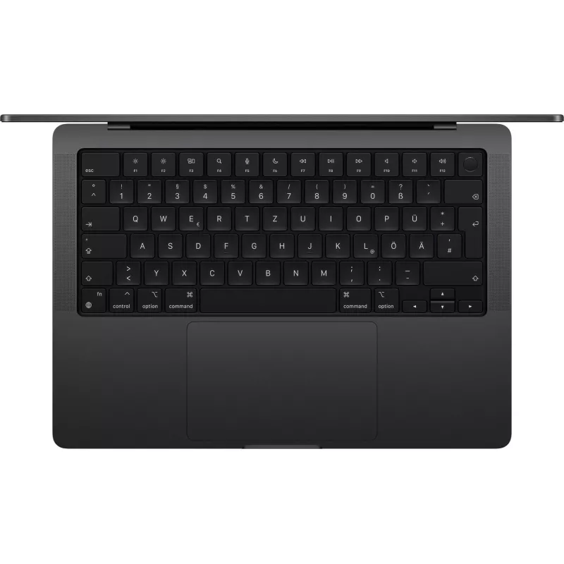 MacBook Pro 14 M4 Max, Space Black, M4 Max (14-CPU/32-GPU), 36 GB, 1 TB, alemão, fonte de alimentação USB-C 96W, MX2K3D/A