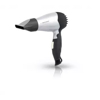 Esperanza EBH002S Secador de cabelo prateado / preto 850 W