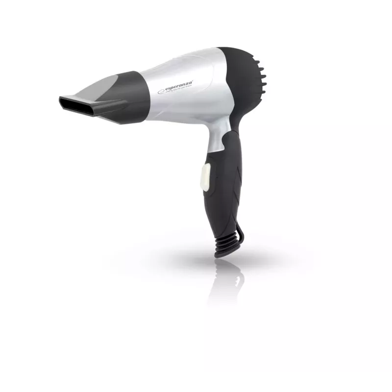 Esperanza EBH002S Secador de cabelo prateado / preto 850 W