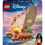LEGO Disney 43270 A canoa de aventuras da Moana, 529 peças, 3 minifiguras, 6+