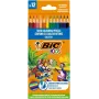 BIC lápis de cor Kids Smooth conjunto de 12 cores