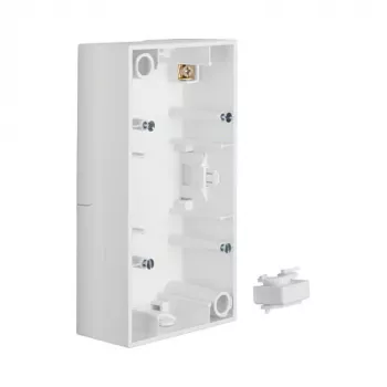 Caixa de embutir Hager / berker 10428989, caixa de instalação elétrica de embutir, branco
