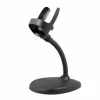 Suporte: cinzento, 15 cm de altura, haste flexível, base oval média ponderada, suporte Voyager 1250g/1450g