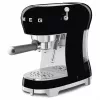 SMEG 50's Style ECF02BLEU máquina de espresso, 15 bar, preta