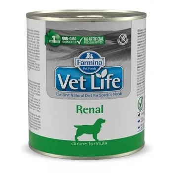 FARMINA Vet Life Canine Renal - comida húmida para cães - 300 g