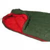 Saco-cama tipo múmia Pak 1000 ECO (verde-escuro/vermelho)
