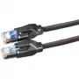 DTWYLER cabo de rede Cat.6 classe E S/FTP CU 7702 flex LSOH Hirose TM21 preto 2m