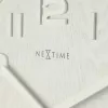NeXtime 3096WI - Relógio de parede - Relógio de quartzo - Redondo - Branco - Madeira - Madeira