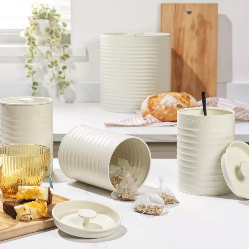 Conjunto de bancada Russell Hobbs RH03270CEU7 Creme 4 peças – conjunto de bancada de cozinha, cor creme