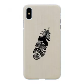 Capa para smartphone man and wood para iPhone XS Max – Indian White