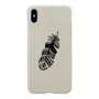 Capa para smartphone man and wood para iPhone XS Max – Indian White