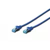 Cabo de rede Digitus CAT 5e SF/UTP RJ-45 Cat5e 1 m azul