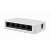 GEMBIRD Switch LAN Gigabit de 5-PORT branco