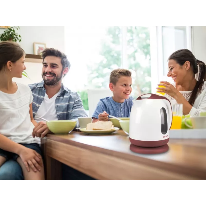 Chaleira elétrica Beper 1,7L 2200W preto