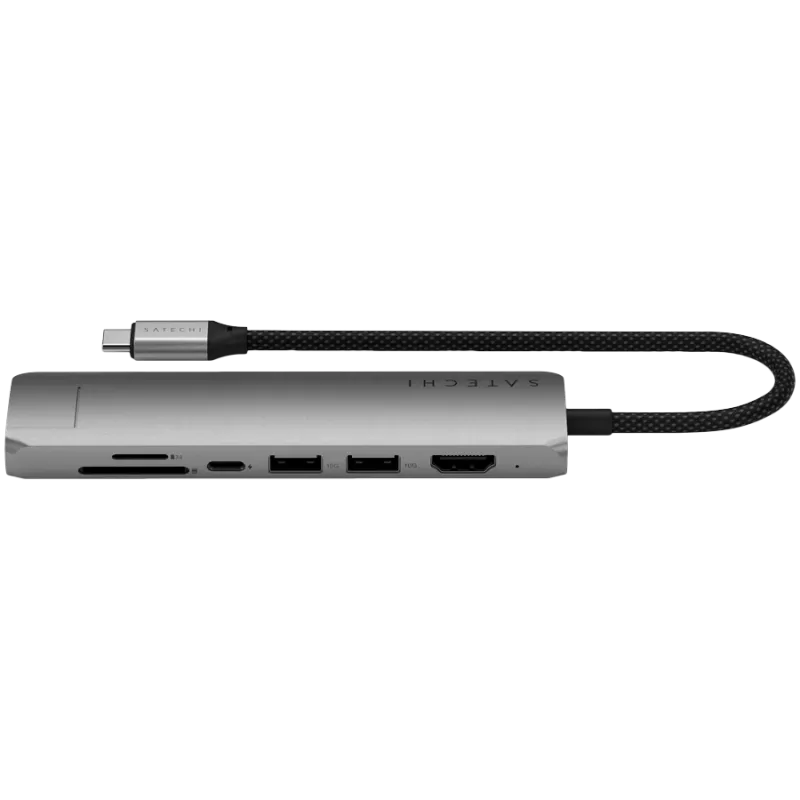 Adaptador USB-C 7-em-1 com Ethernet Satechi