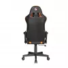 Cadeira gaming GEMBIRD GC-SCORPION-04X preto-laranja design ergonómico, assento ajustável, encosto alto