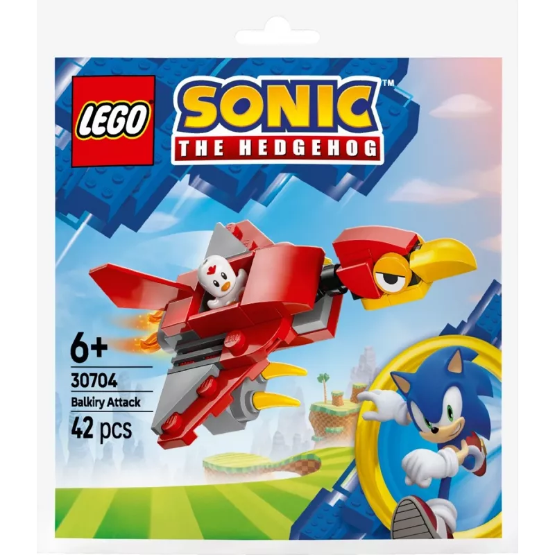 Conjunto de jogo LEGO Sonic the Hedgehog 30704 — conjunto de jogo Barkilyr-Angriff, 42 peças, inclui minifigura colecionável