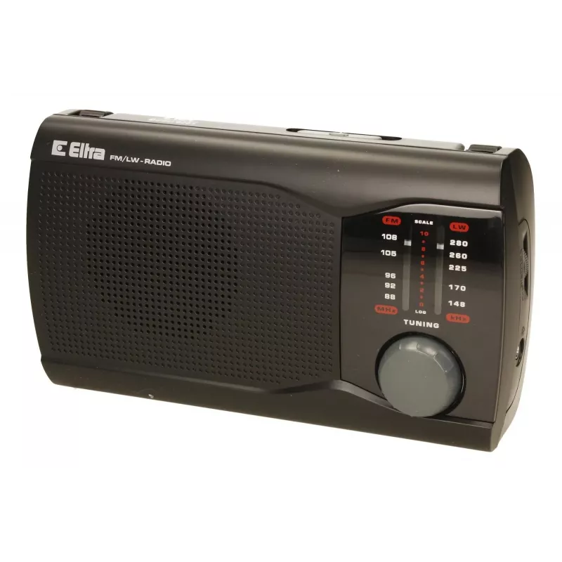 Rádio FM AM Eltra Ewa preto