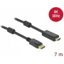 Cabo DisplayPort 1.2 passivo para HDMI DeLOCK 85961 4K 30 Hz 7 m