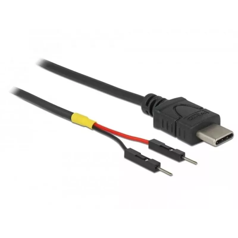 DeLOCK 85418 cabo de alimentação USB-C para 2x conectores pin header, 0,1 m