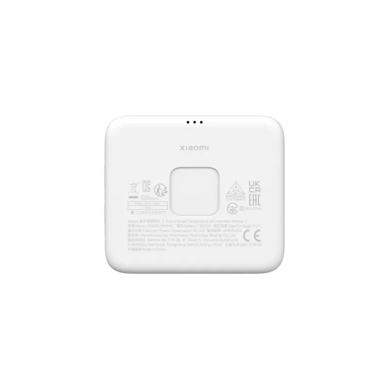 Sensor de temperatura e humidade interior Xiaomi MJWSD05MMC autónomo