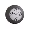 NeXtime Relógio de parede 2947 Walter, Ø 45 cm, preto