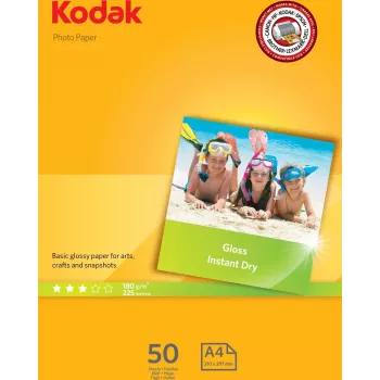Papel fotográfico Kodak 5740-513 A4 amarelo alto brilho
