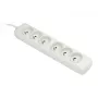 Régua de tomadas ActiveJet 6GNU - 3M - S, 6 tomadas, cabo de 3 m, 230 V/50 Hz, 10 A, ficha tipo E