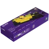 LORGAR KBP70TKLW, teclado gaming mecânico TKL sem fios Pro, preto/amarelo, layout EN