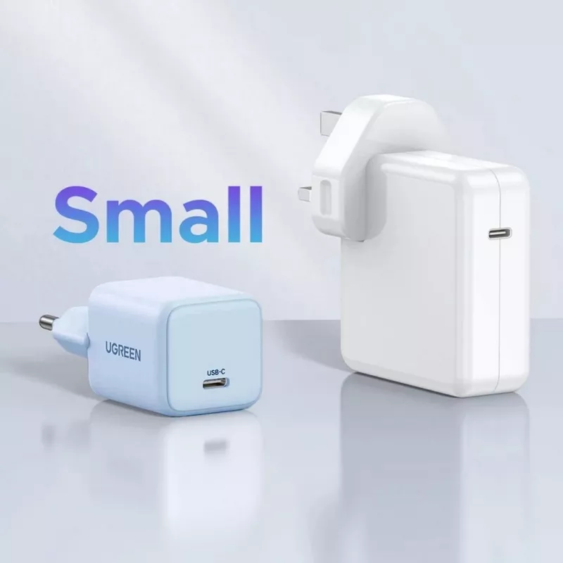 UGREEN X512 20W GAN 1X USB-C ADAPTADOR DE CORRENTE - azul