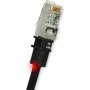 Cabo de rede PatchSee PK-F-4 RJ-45 Cat5e 1,2 m Preto