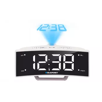 Blaupunkt CRP7WH rádio relógio preto-branco (CRP7WH)