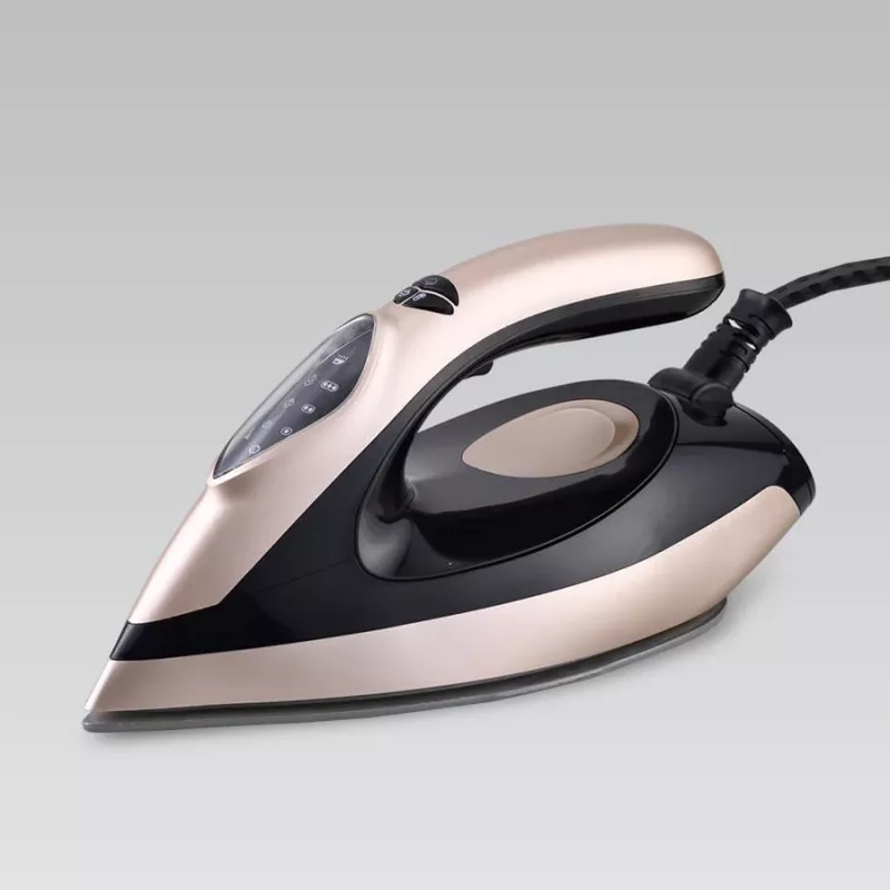 Central de engomar a vapor Maestro MR-320C 2400 W 1,5 L base cerâmica preto, rosa-ouro