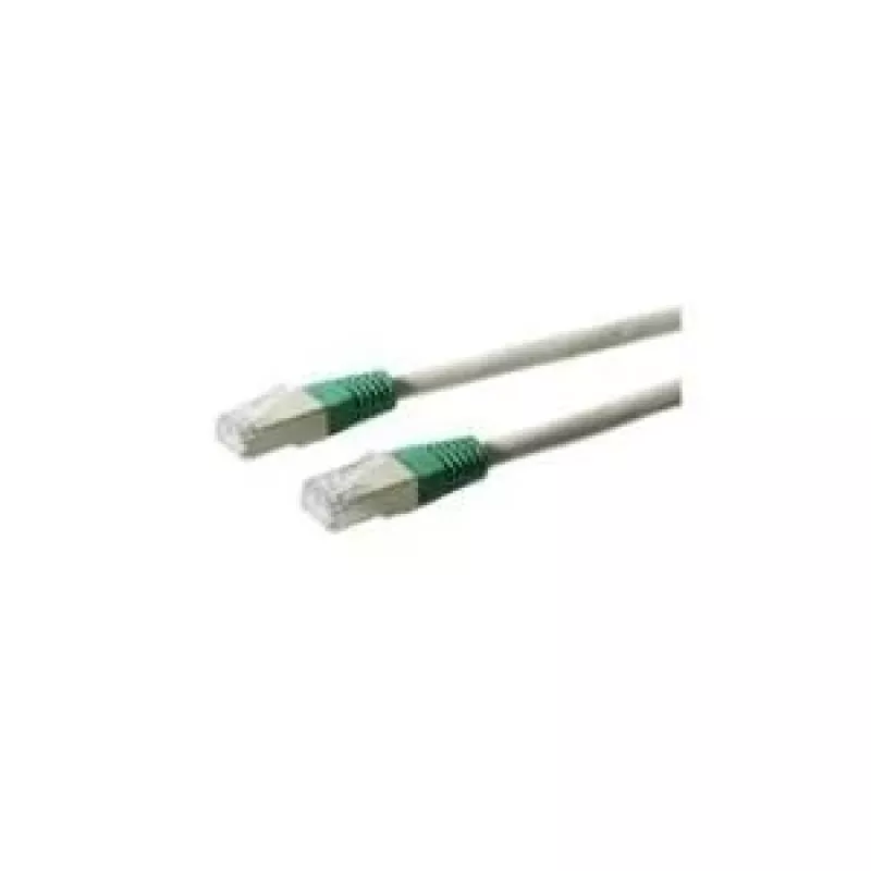 Wentronic CAT 5-100 FTP CROSS - cabo crossover - RJ-45 (M) - RJ-45 (M) - 1 m - FTP - (categoria 5e) - cinzento