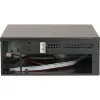 Caixa de PC INTER-TECH S21 preta/prateada, suporte ATX para 6 ventoinhas