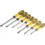 Conjunto de chaves de fendas c.k tools T49162D — 7 peças, chaves de fendas variadas
