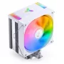 Arrefecedor de CPU Jonsbo CR-1000MAX V2 PWM ARGB branco — dissipador de torre, ventoinha PWM, iluminação ARGB