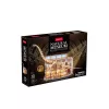 Puzzle 3D LED Dante CubicFun NatMus Brachiosaurus 05447 – modelo educativo de montagem com luz LED