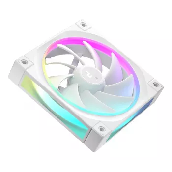 Ventoinha para caixa de PC DeepCool FL12 WH 120 mm branca, 2150 RPM, PWM, 55 CFM, 32 dB, FDB, 4-Pin
