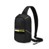 DICOTA Reflective bolsa de ombro para tablet até 12,9 polegadas, 600D RPET, preta