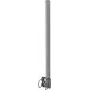 Suporte de corrimão Megasat (instalação de antena), aço, comprimento: 80 cm (110153)