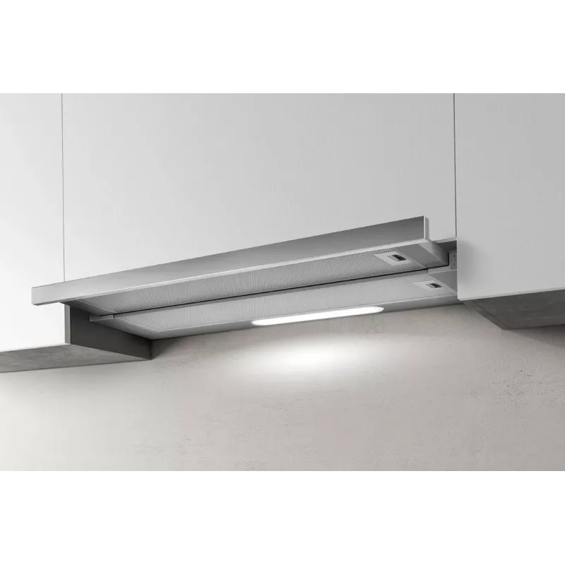 Exaustor semi-encastrado (extrator) Elica Elite 14 STD GRIX A/90 aço inoxidável 350 m³/h