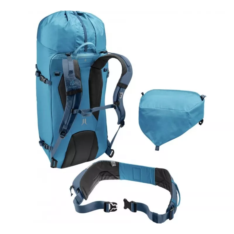 Mochila de caminhada DEUTER Guide 34+8 — capacidade 34+8 l, modelo Wave‑Ink