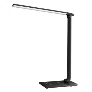 Candeeiro de secretária LED Aukey LT-T10 12W 3000–6500K — temperatura de cor ajustável, preto
