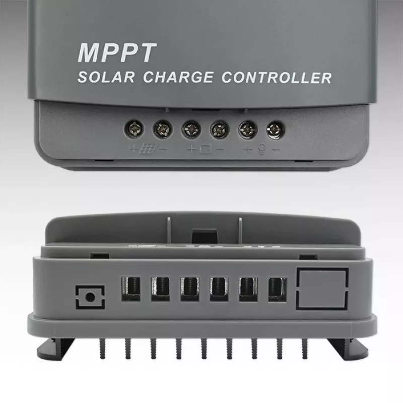Qoltec, controlador de carga solar MPPT com sensor de temperatura 20A 12V/24V visor LCD 2 X USB