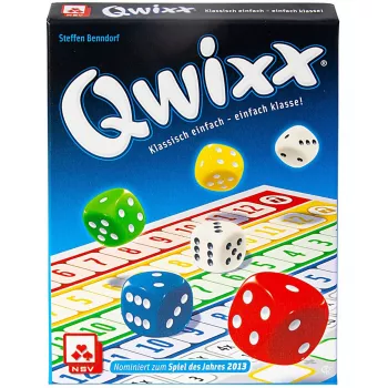 Qwixx - The Original, Jogo de dados
