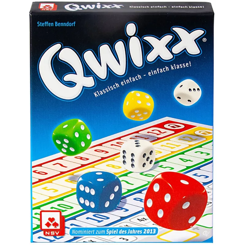 Qwixx - The Original, Jogo de dados
